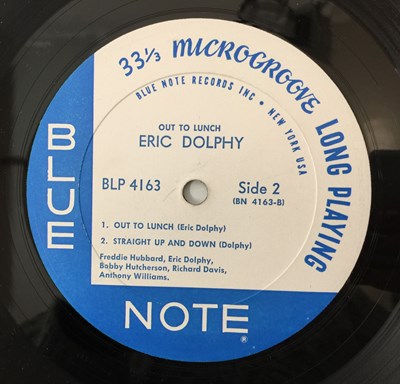 Lot 44 - ERIC DOLPHY - OUT TO LUNCH LP (US MONO ORIGINAL - BLUE NOTE - BLP BLP 4163)