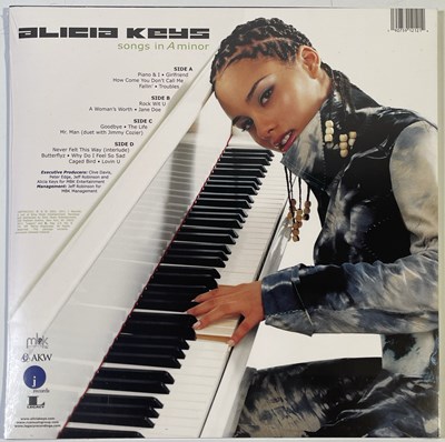 Lot 569 - ALICIA KEYS - SONGS IN A MINOR LP (LIMITED/ UNICEF BLUE VINYL - NEW & SEALED - 19075912121)