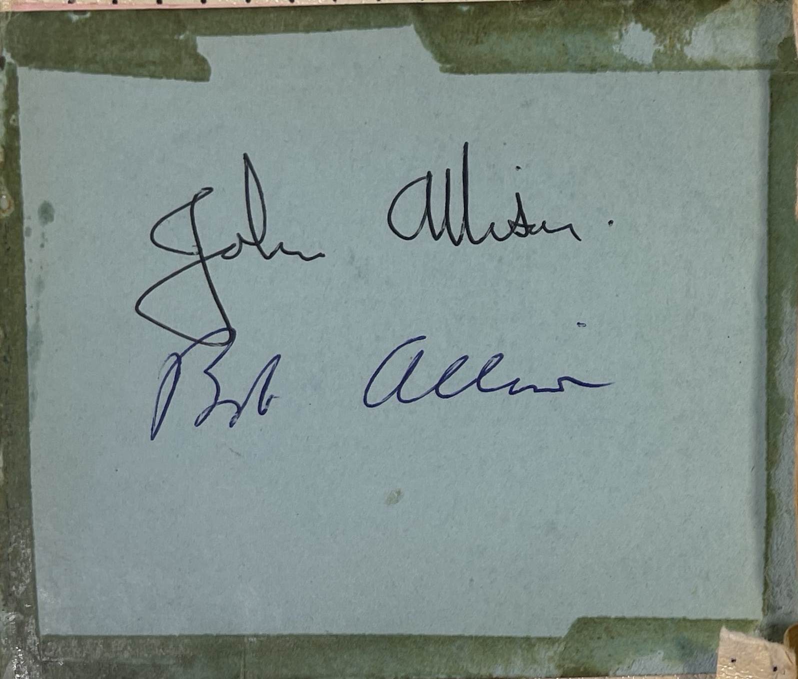 Lot 243 - THE BEATLES - A FULL SET OF SIGNATURES ON