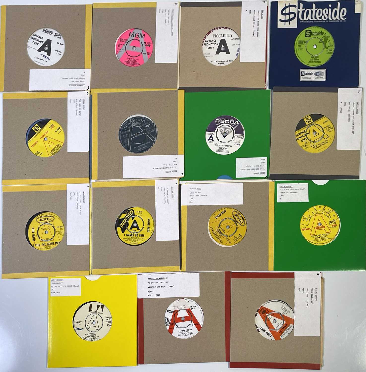 Lot 262 - FEMALE SOUL - 7" DEMOS PACK