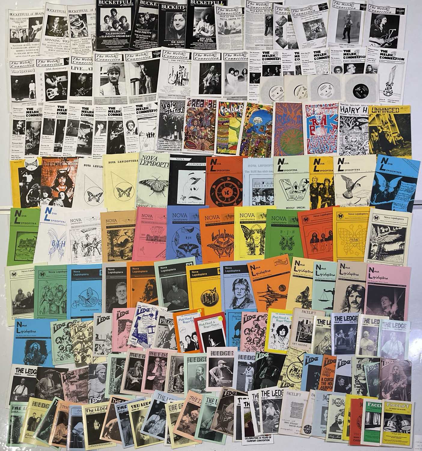 Lot 99 - ZINES AND MAGAZINES INC FAIRPORT CONVENTION / BUCKETFULL OF BRAINS.