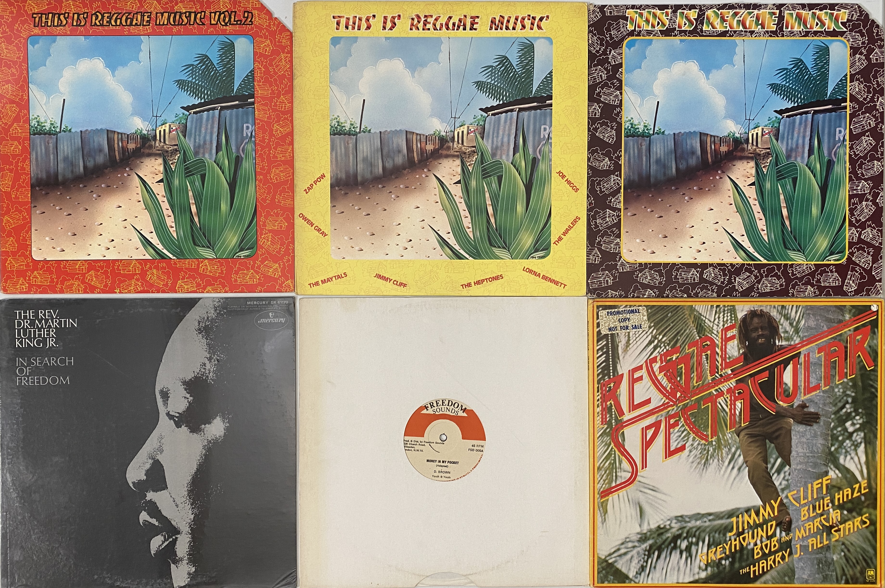 Lot 268 - REGGAE - LP PACK