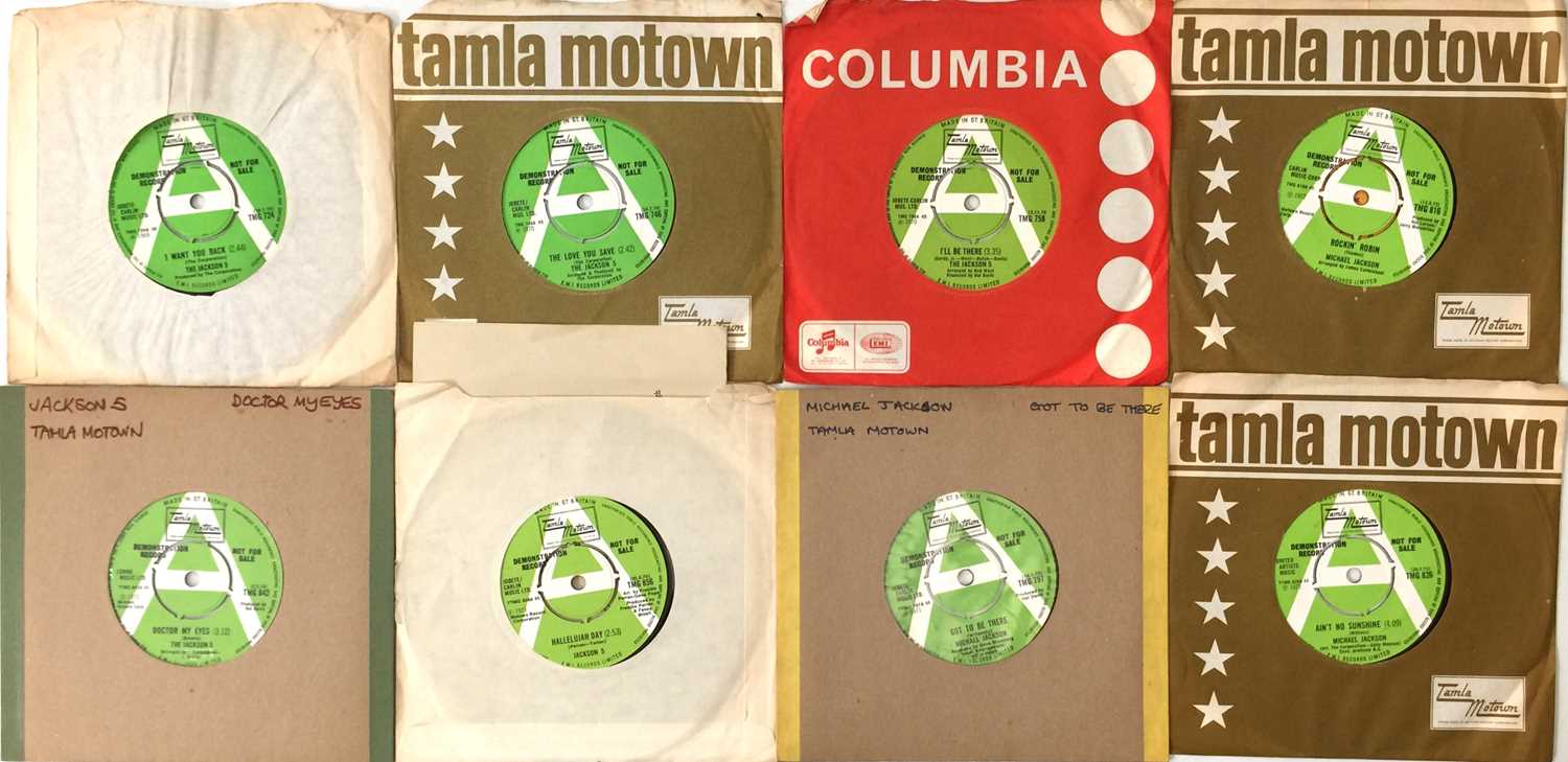 Lot 273 - THE JACKSON 5/ MICHAEL JACKSON - UK MOTOWN 7" DEMOS PACK