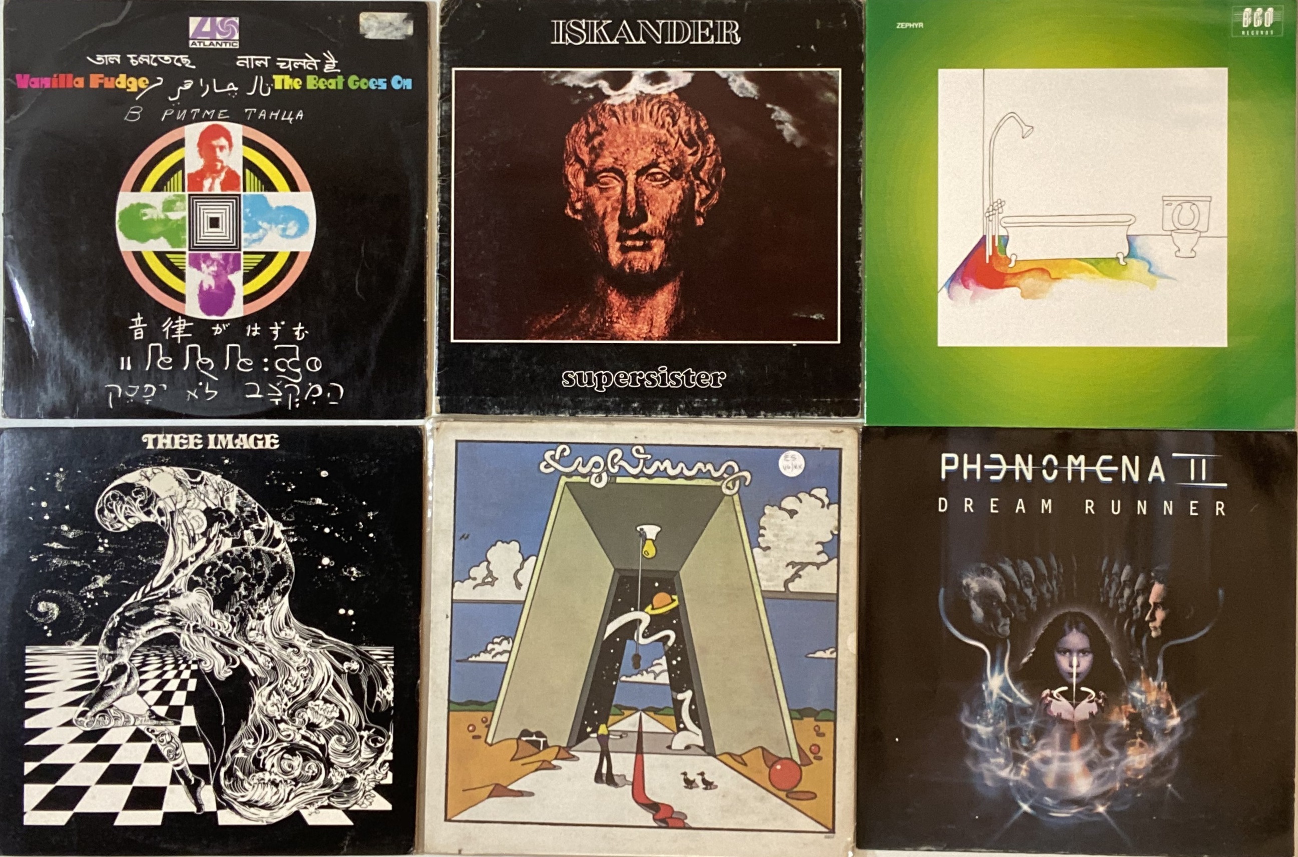 Lot 865 - HEAVY/ BLUES/ PROG ROCK - LPs