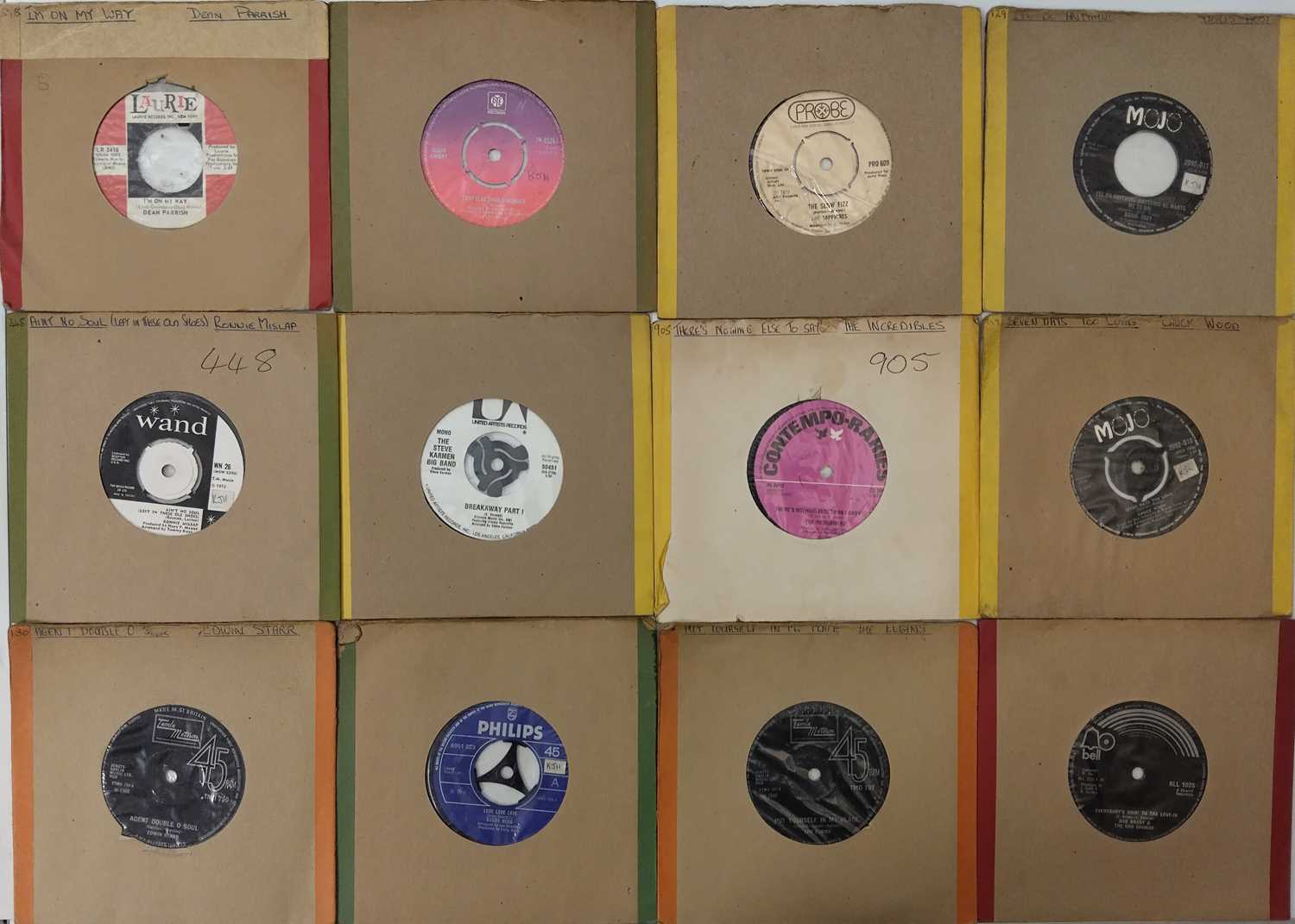 Lot 307 - NORTHERN SOUL REISSUES 7" PACK - MAINLY 70S