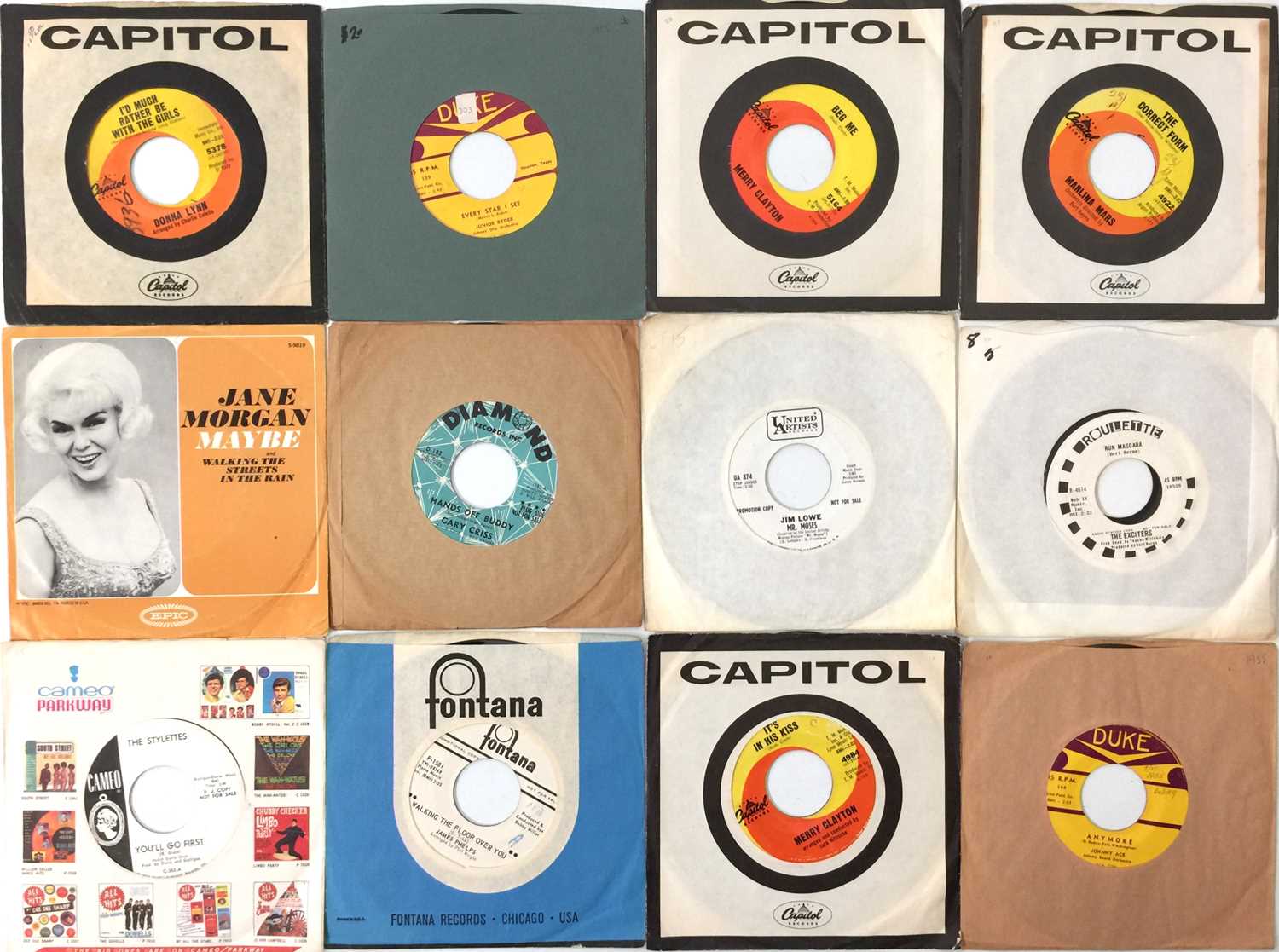 Lot 320 - US 7" SOUL / R&B / DOOWOP PACK
