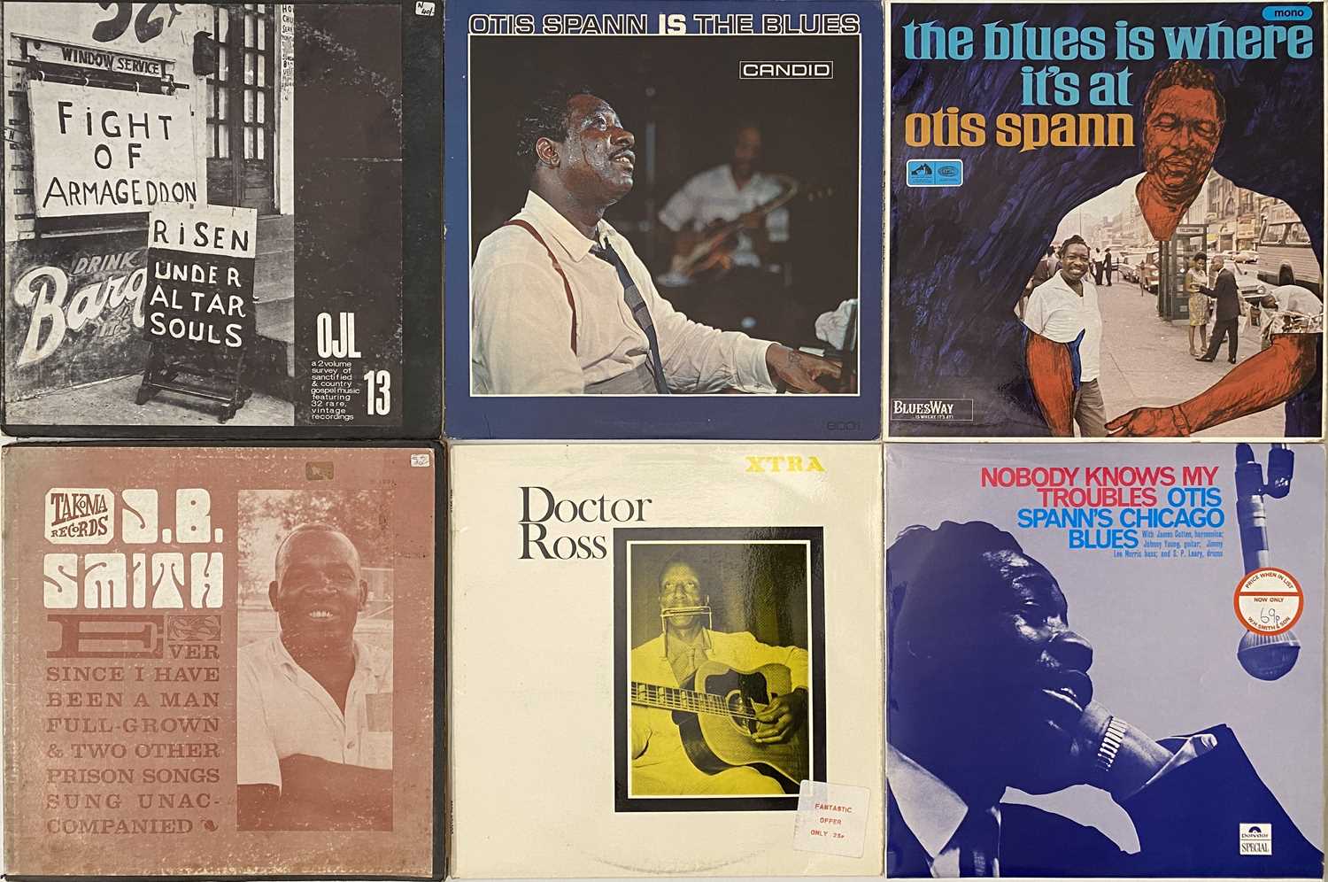 Lot 124 - BLUES COMPILATIONS - LP COLLECTION