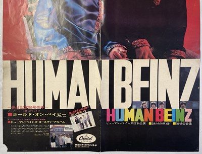 Lot 153 - HUMAN BEINZ - ORIGINAL JAPANESE PROMOTIONAL POSTER.