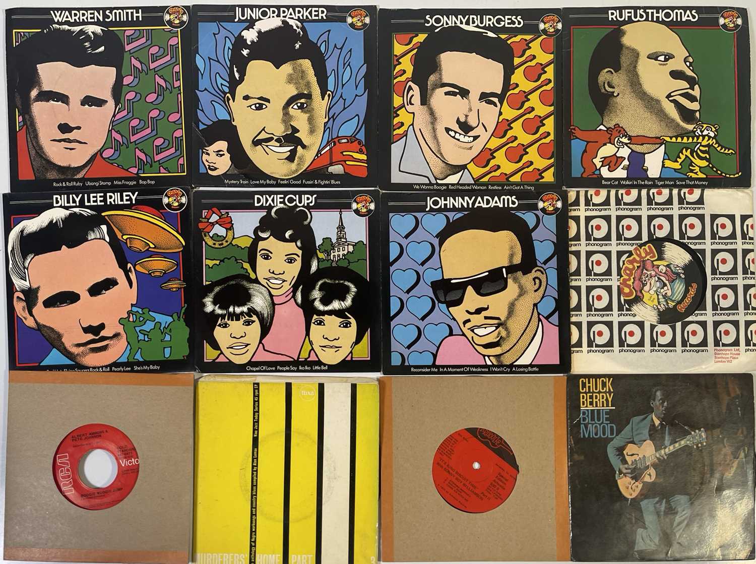 Lot 378 - BLUES / R&B - 7" EPs