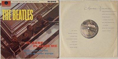 Lot 23 - THE BEATLES - PLEASE PLEASE ME LP (2ND UK BLACK & GOLD MONO COPY - FACTORY SAMPLE - PMC 1202)