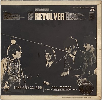 Lot 11 - THE BEATLES - REVOLVER LP (UK CONTRACT PRESSING - PARLOPHONE - PMC 7009)