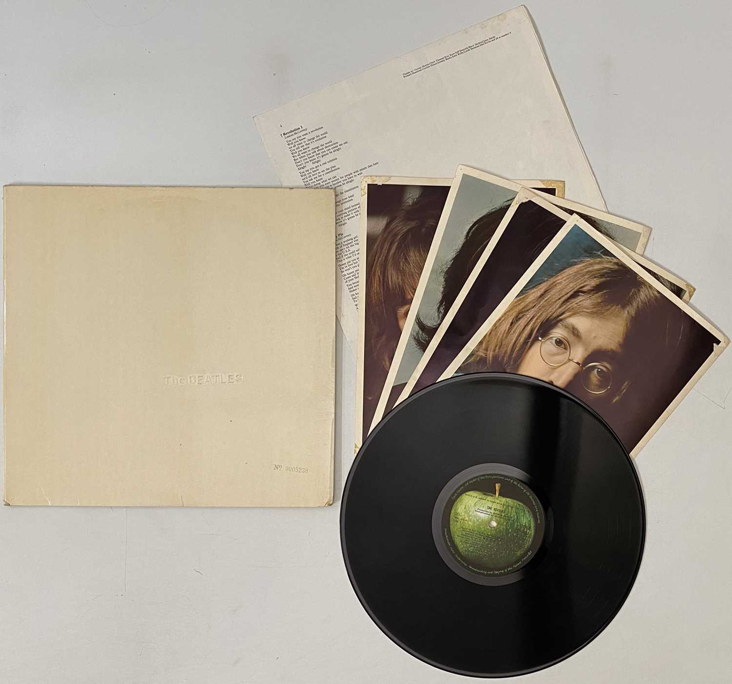 Lot 16 - THE BEATLES - WHITE ALBUM LP (COMPLETE UK STEREO - No: 0005238 - PCS 7067/ 68)