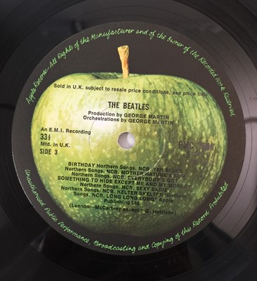 Lot 18 - THE BEATLES - WHITE ALBUM LP (COMPLETE UK MONO - No: 0296103 - PMC 7067/ 68)