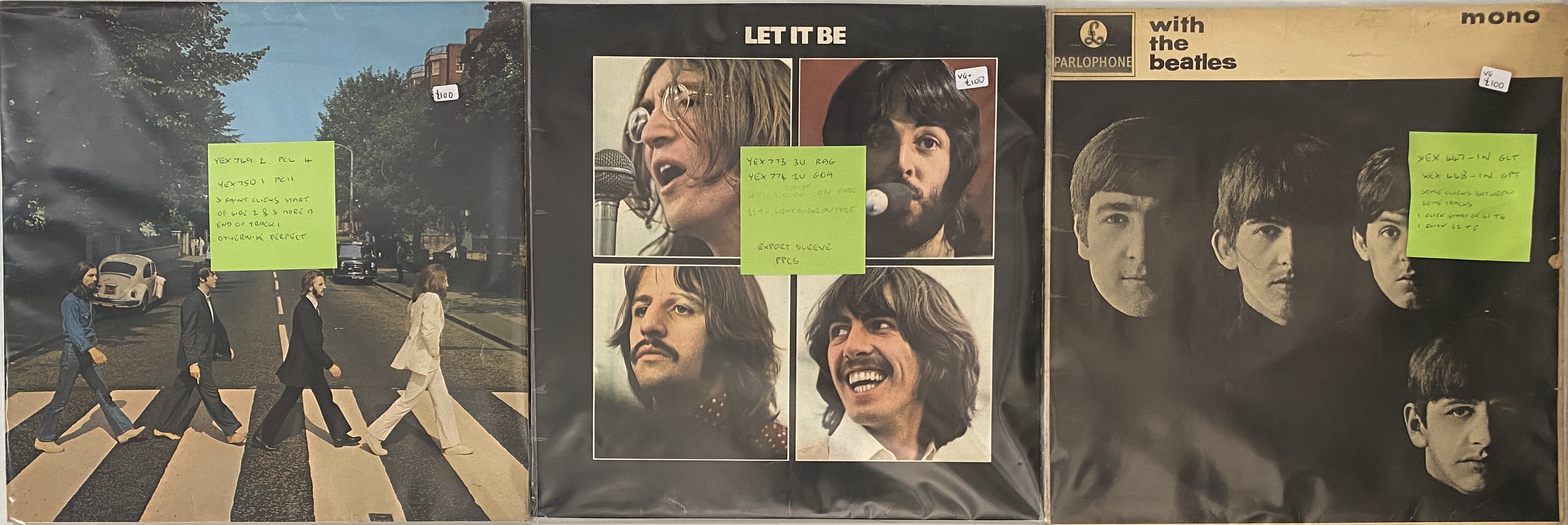 Lot 19 - THE BEATLES - STUDIO LP RARITIES PACK