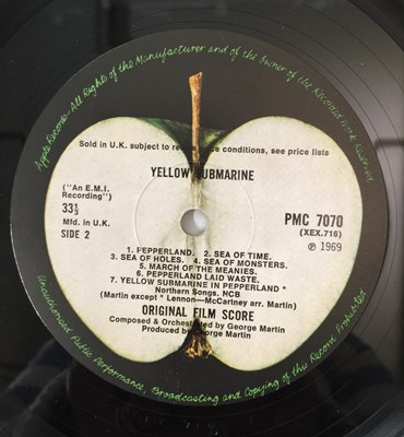 Lot 20 - THE BEATLES - YELLOW SUBMARINE LP (UK MONO ORIGINAL - PMC 7070)