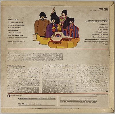 Lot 21 - THE BEATLES - WHITE ALBUM/ YELLOW SUBMARINE LP PACK