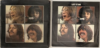Lot 22 - THE BEATLES - LET IT BE BOX LP w/ BOOKLET (PXS 1)