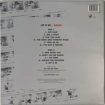 Lot 27 - THE BEATLES - LET IT BE NAKED/ WITH THE BEATLES LP PACK