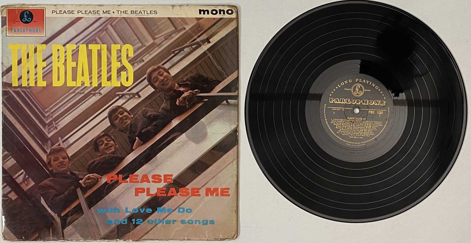 Lot 28 - THE BEATLES - PLEASE PLEASE ME LP (1ST UK MONO 'BLACK AND GOLD' - PMC 1202)