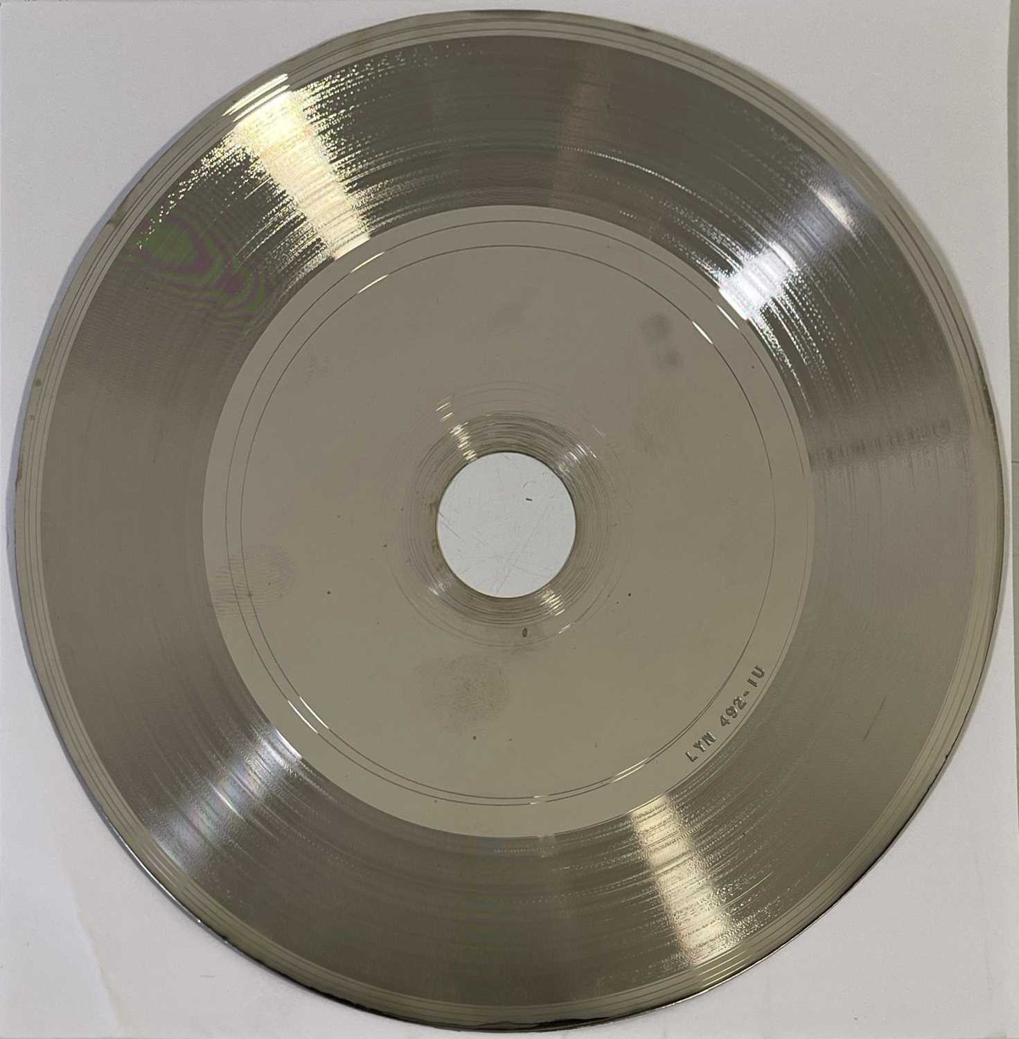 Lot 40 - THE BEATLES - THE BEATLES CHRISTMAS RECORD 7" METAL STAMPER (LYN 492-1U)