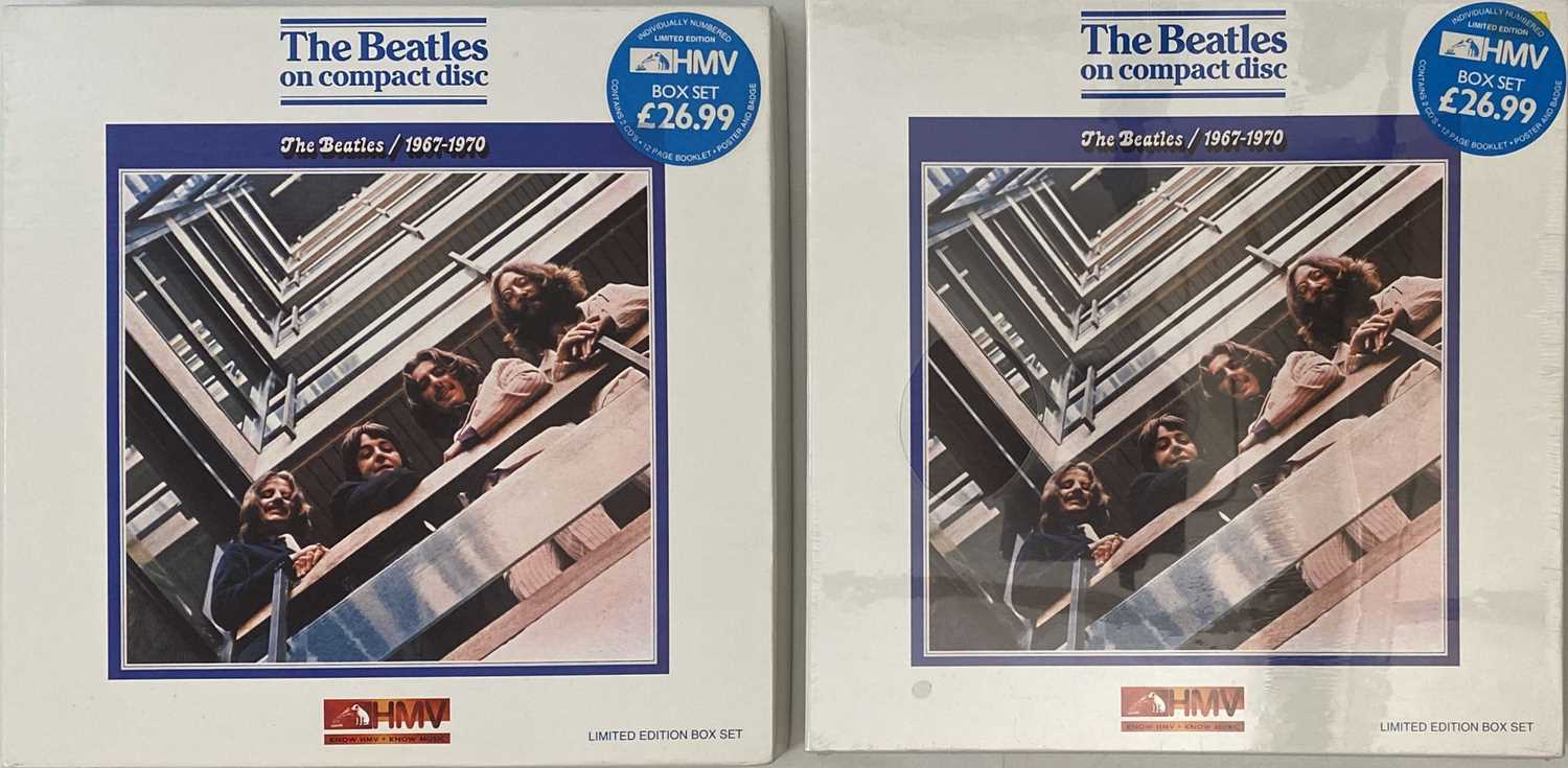 Lot 74 - THE BEATLES - CD BOX SET COLLECTION/ ON COMPACT DISC SETS