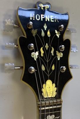 Lot 19 - HOFNER - 1957 COMMITTEE ELECTRIC GUITAR - USED AS RESIDENT GUITAR AT THE 2'IS COFFEE BAR