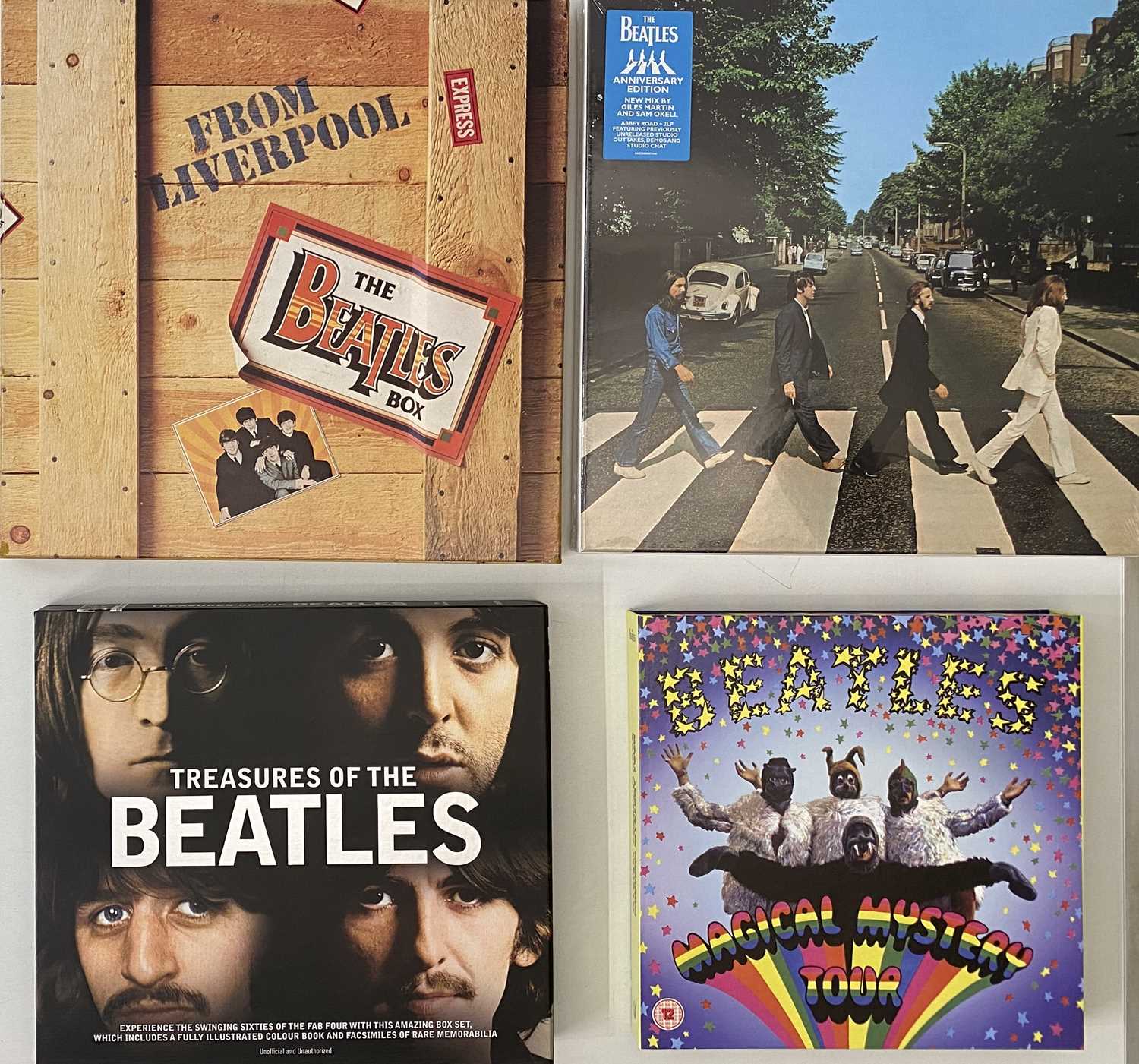 Lot 101 - THE BEATLES CD AND LP BOX SET COLLECTION