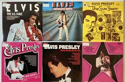 Lot 990 - ELVIS PRESLEY - LP/7"/EP COLLECTION