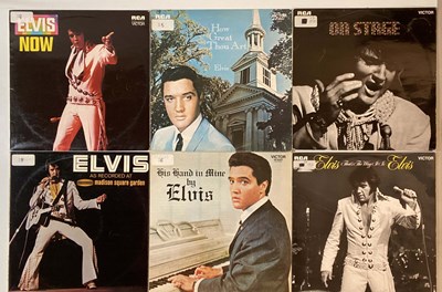 Lot 990 - ELVIS PRESLEY - LP/7"/EP COLLECTION