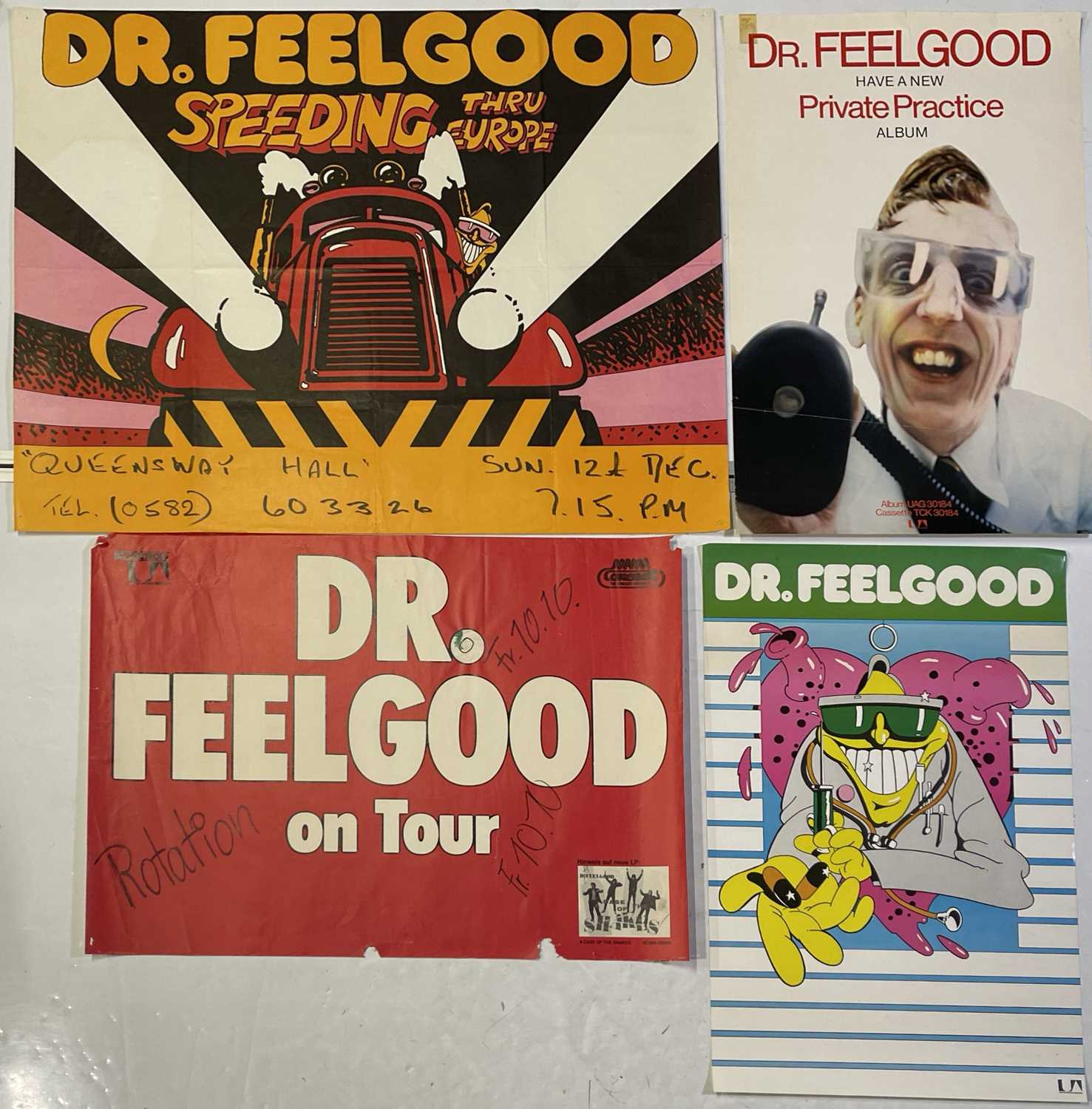 Lot 169 DR. FEELGOOD POSTER COLLECTION INC
