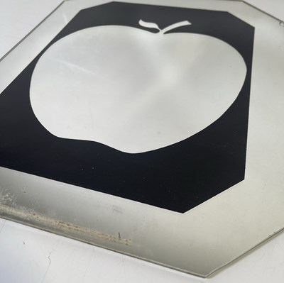 Lot 259 - THE BEATLES - ORIGINAL APPLE MIRROR IN STAND.