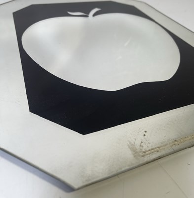 Lot 259 - THE BEATLES - ORIGINAL APPLE MIRROR IN STAND.