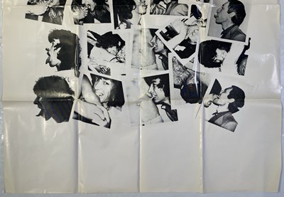Lot 326 - THE ROLLING STONES - ORIGINAL ANDY WARHOL DESIGNED 'LOVE YOU LIVE' POSTER.