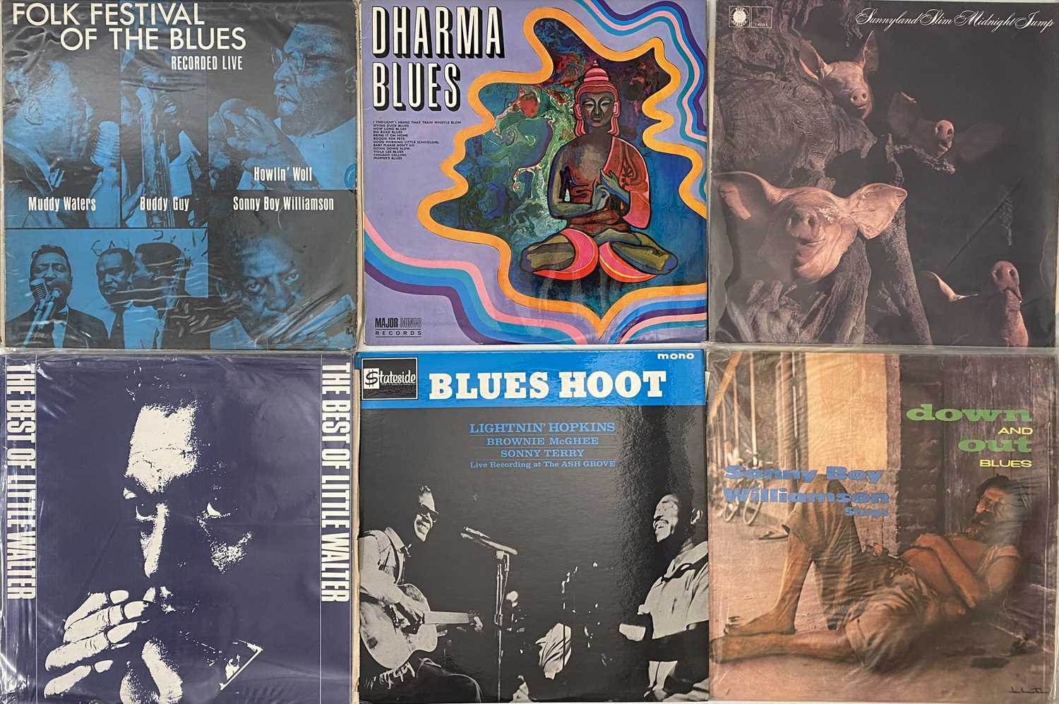 Lot 682 - BLUES - LPs/ 10" PACK