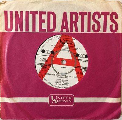 Lot 142 - LITTLE ANTHONY AND THE IMPERIALS - GONNA FIX YOU GOOD 7" (ORIGINAL UK DEMO - UNITED ARTISTS UP 1151)