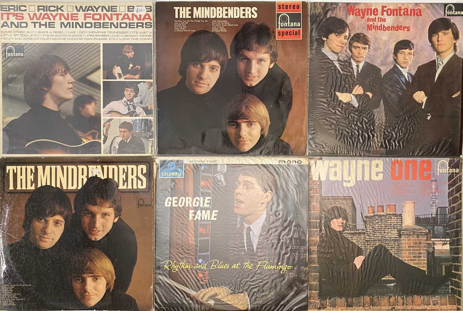 Lot 702 - ROCK/ POP/ BEAT - 60s LP PACK