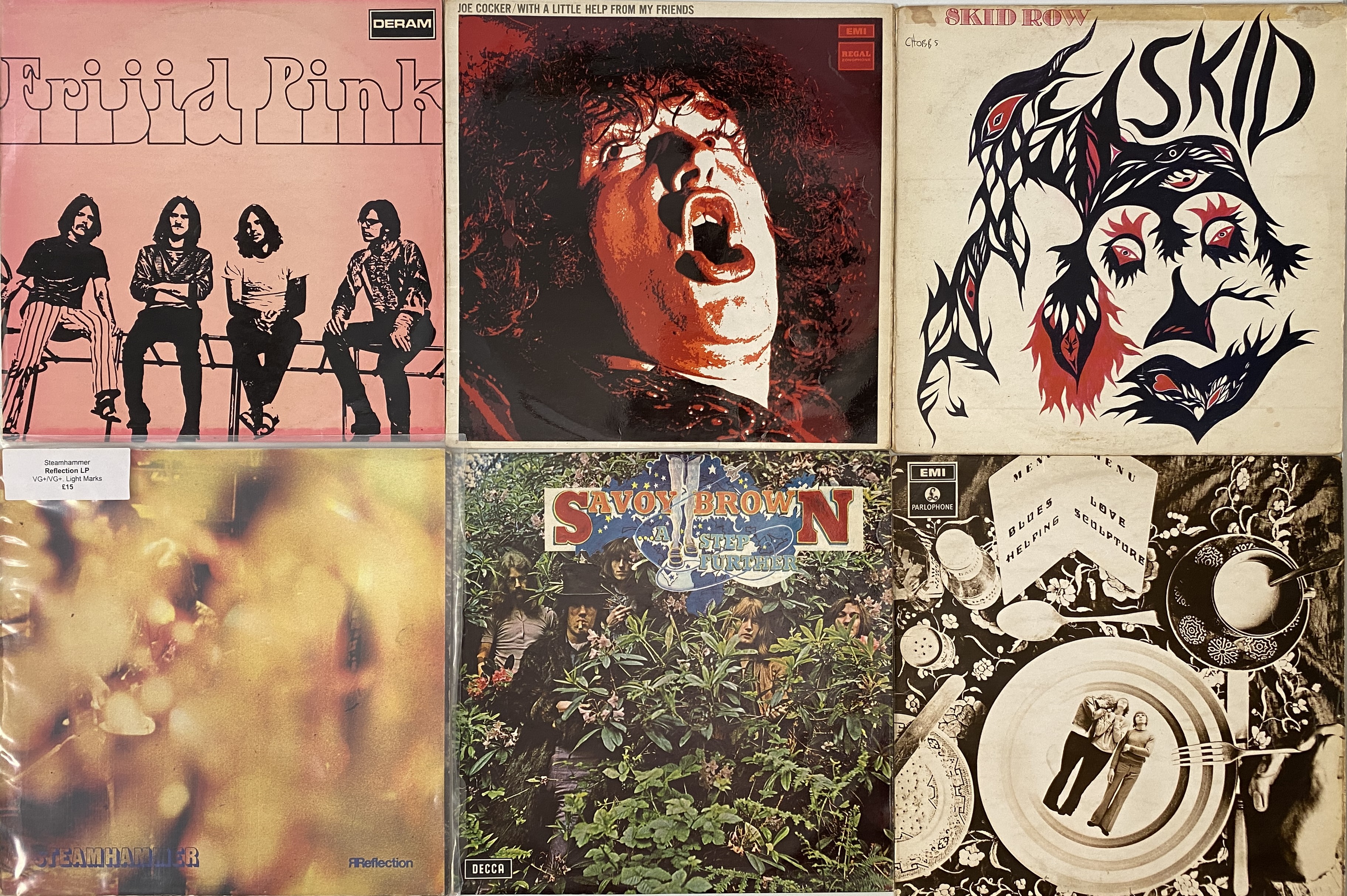 Lot 703 - ROCK/ BLUES ROCK - LP COLLECTABLES PACK