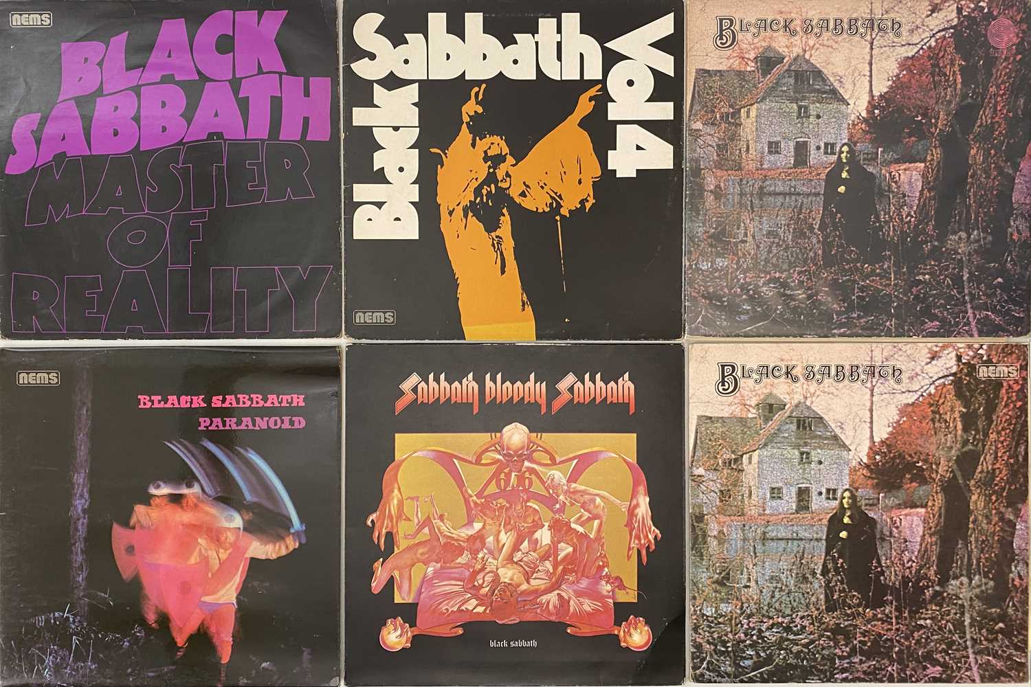 Lot 717 - BLACK SABBATH/ OZZY OSBOURNE - LP PACK (INC RARITIES)