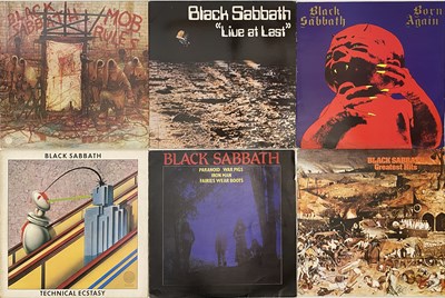 Lot 717 - BLACK SABBATH/ OZZY OSBOURNE - LP PACK (INC RARITIES)