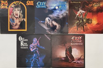 Lot 717 - BLACK SABBATH/ OZZY OSBOURNE - LP PACK (INC RARITIES)