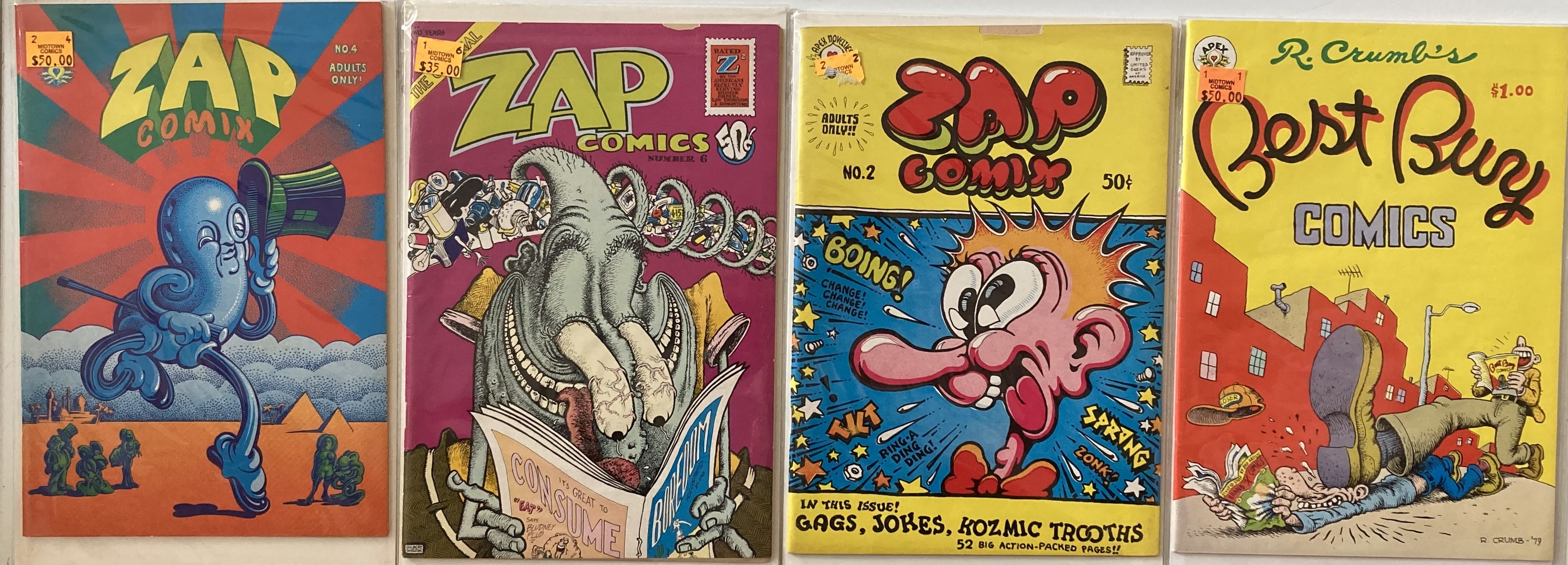 Lot 7 - 1960S COUNTERCULTURE - ZAP COMIX.