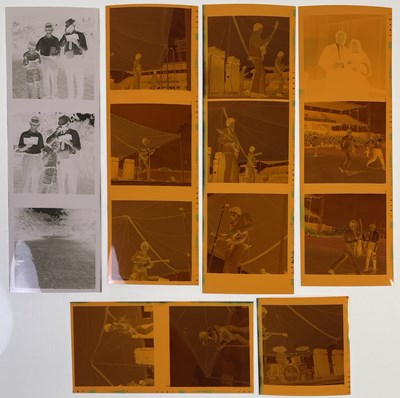 Lot 261 - THE BEATLES - ORIGINAL PHOTO NEGATIVES WITH COPYRIGHT FROM THE 1966 CINCINNATI CONCERT.