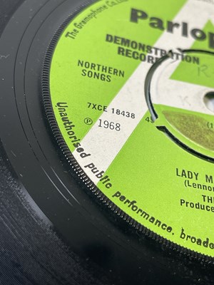 Lot 129 - THE BEATLES - LADY MADONNA 7" - ORIGINAL UK DEMO - (PARLOPHONE R 5675)