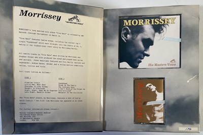 Lot 272 - THE SMITHS - MORRISSEY - VIVA HATE PRESS PACK AND PRESS RELEASE.