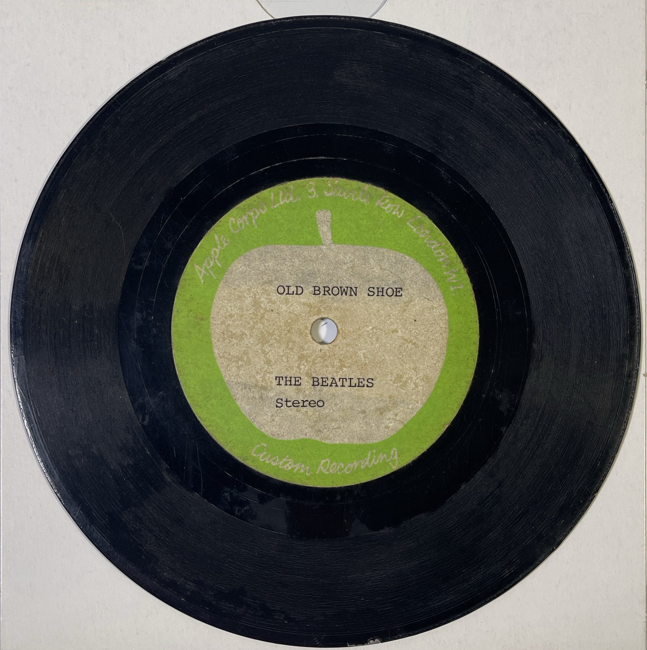 Lot 131 the beatles old brown shoe 7 original