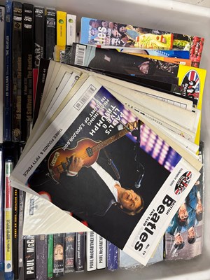 Lot 187 - THE BEATLES - DVDS, FANZINES, STAMPS ETC.