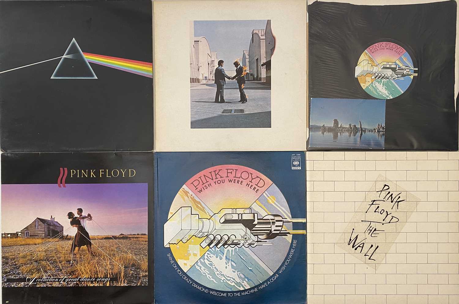 Lot 625 - PINK FLOYD AND RELATED - LP PACK