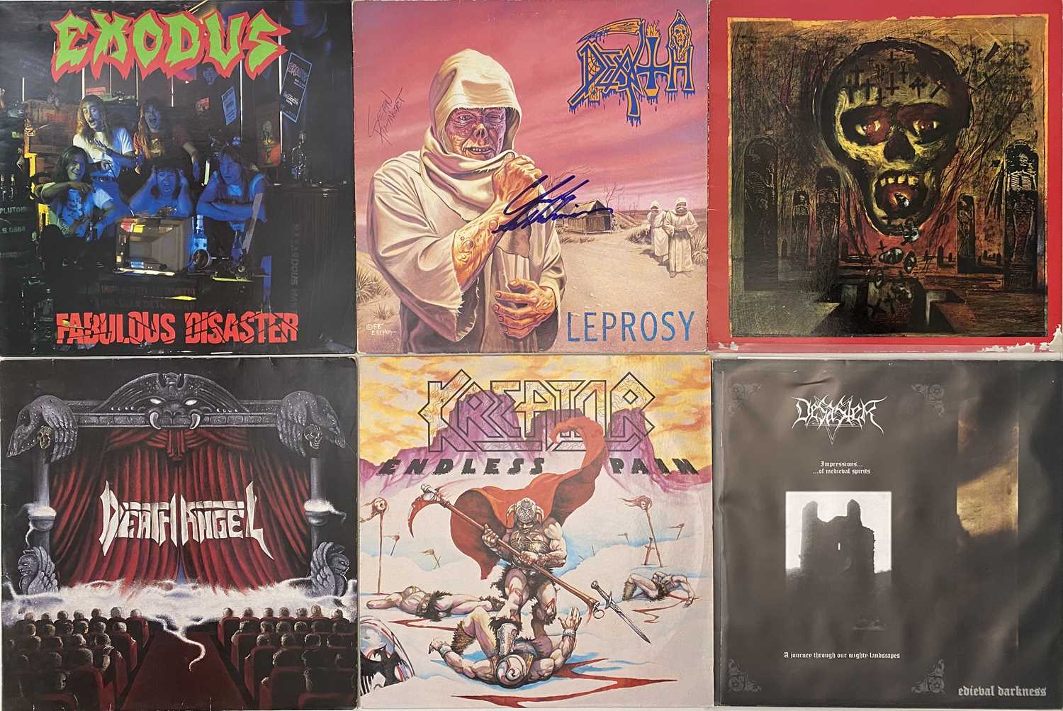 Lot 634 - HEAVY ROCK & METAL - LP COLLECTION
