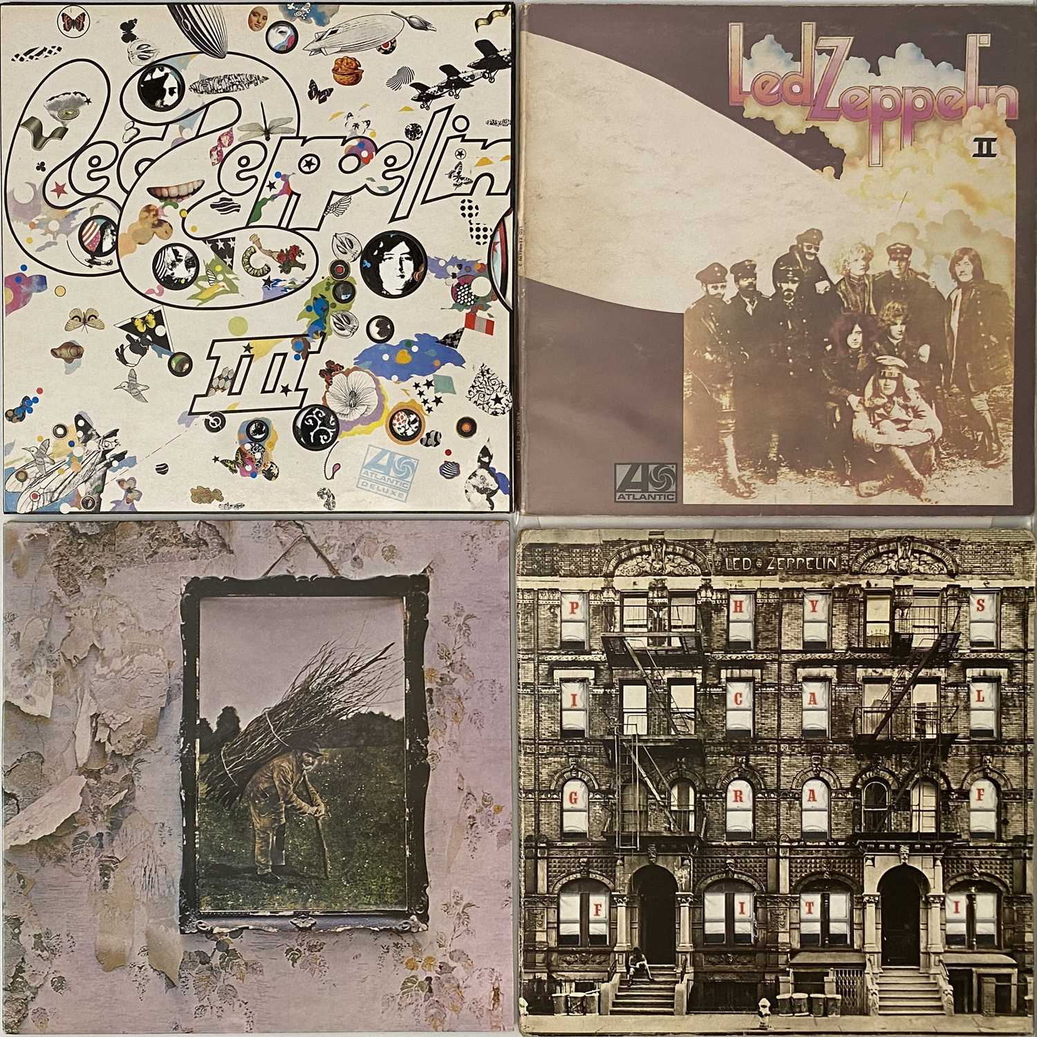 Led Zeppelin Rarities Lot 636 - LED ZEPPELIN - LP RARITIES PACK