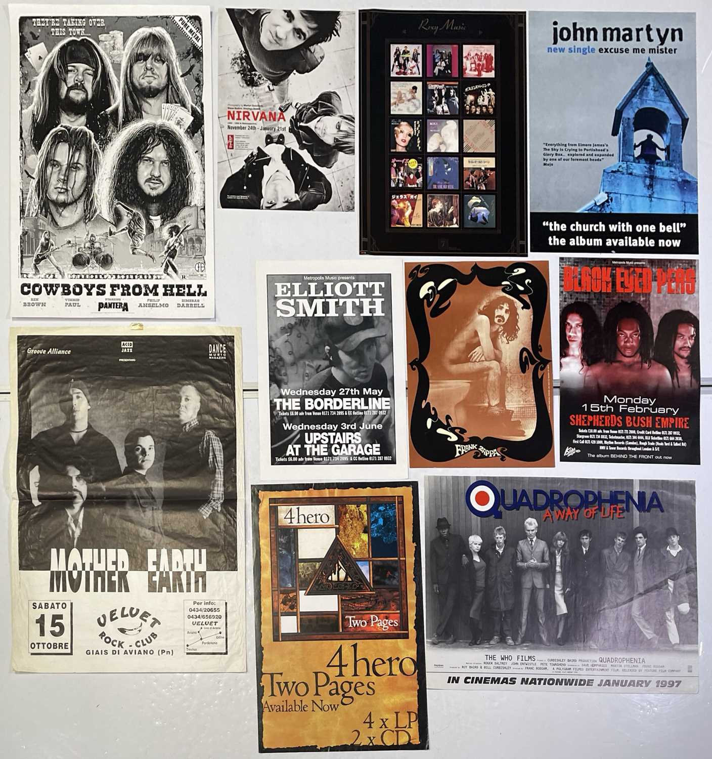Lot 182 - 1990S AND 00S INDIE PROMO POSTER COLLECTION.